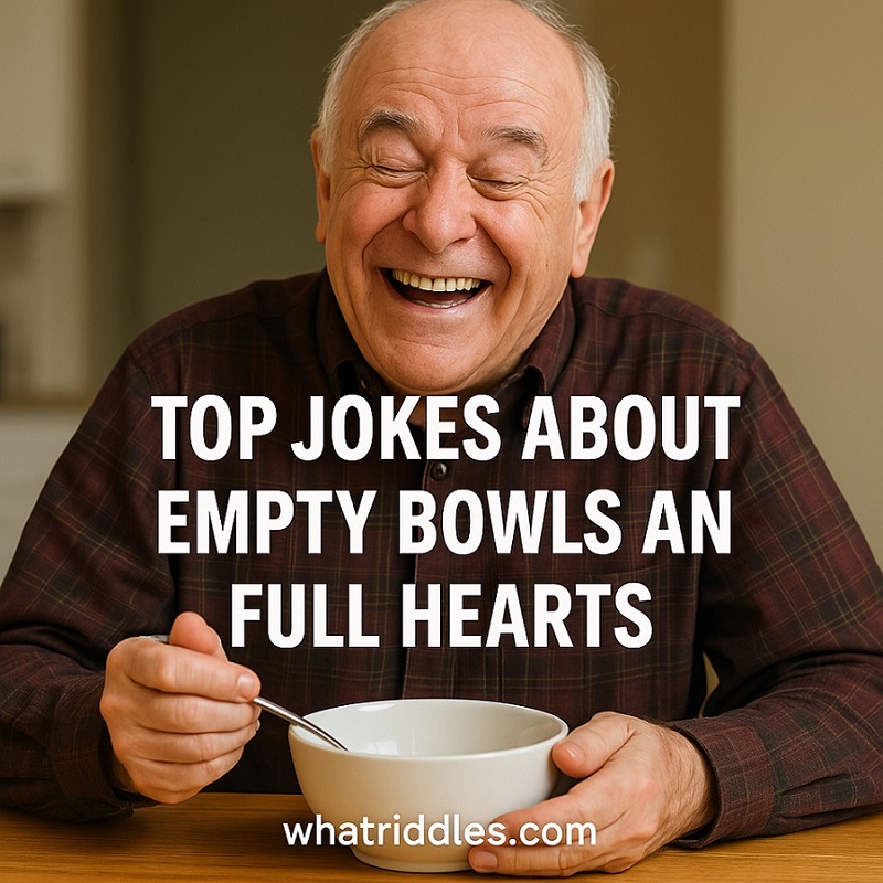 jokes about empty bowls and full hearts