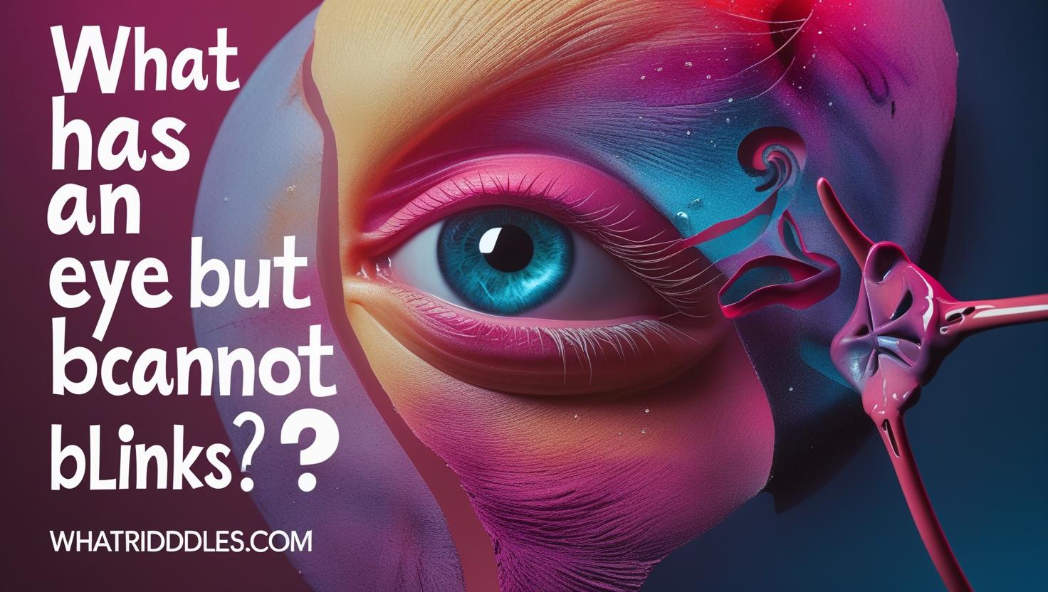 What Has an Eye But Cannot Blink Riddles