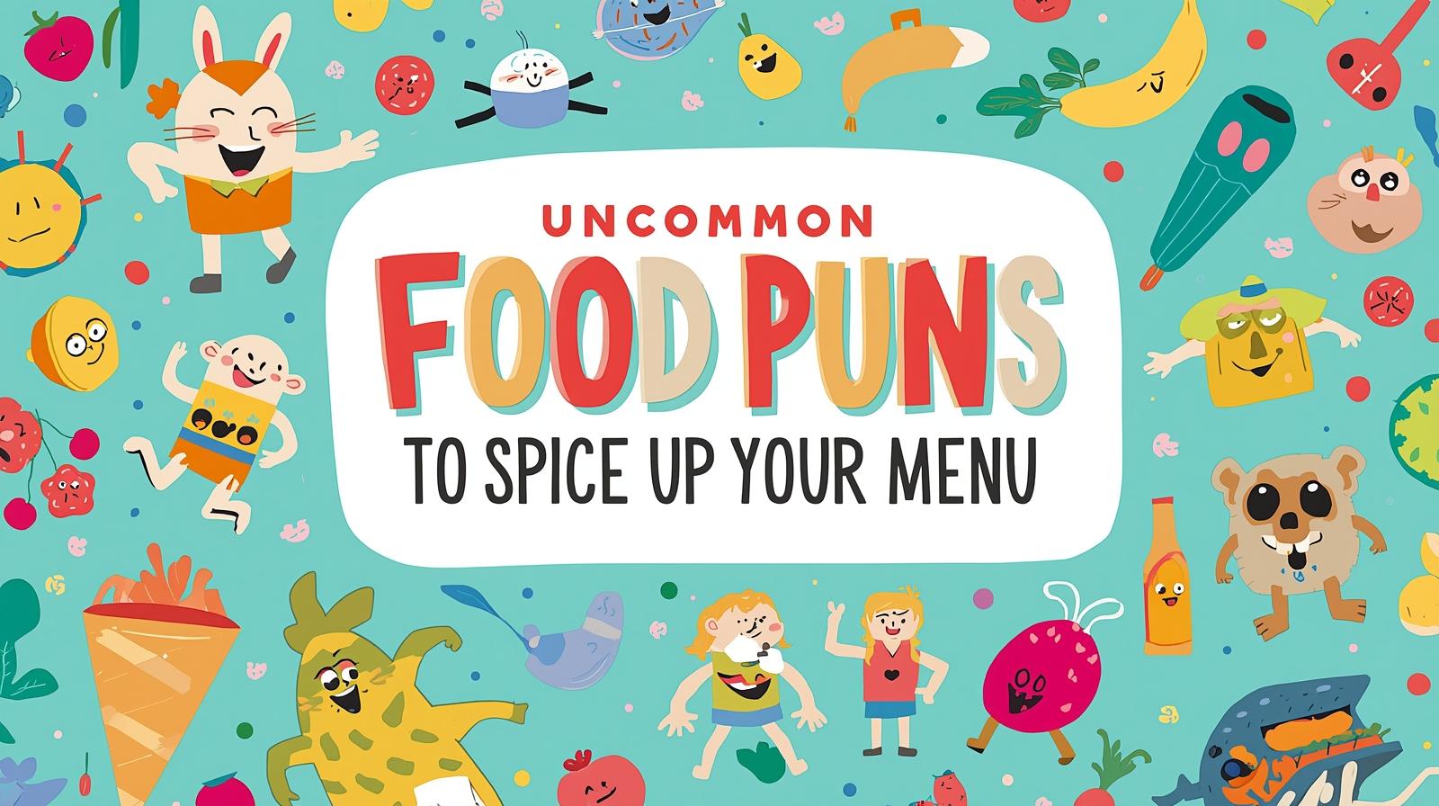 Uncommon Food Puns to Spice Up Your Menu