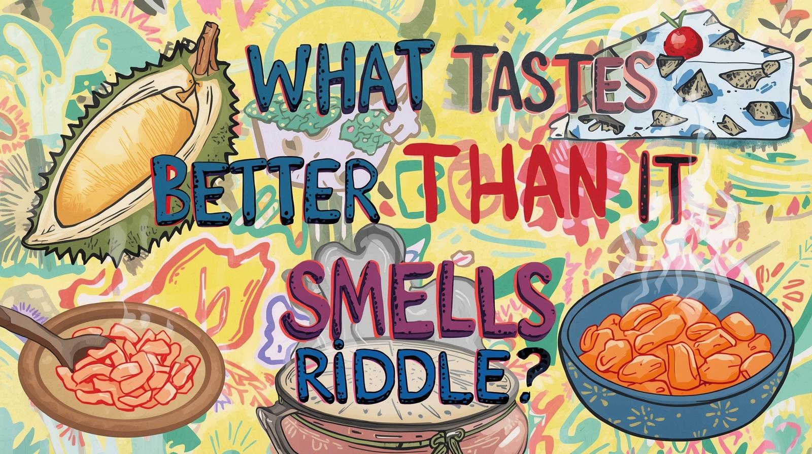 What Tastes Better Than It Smells Riddle