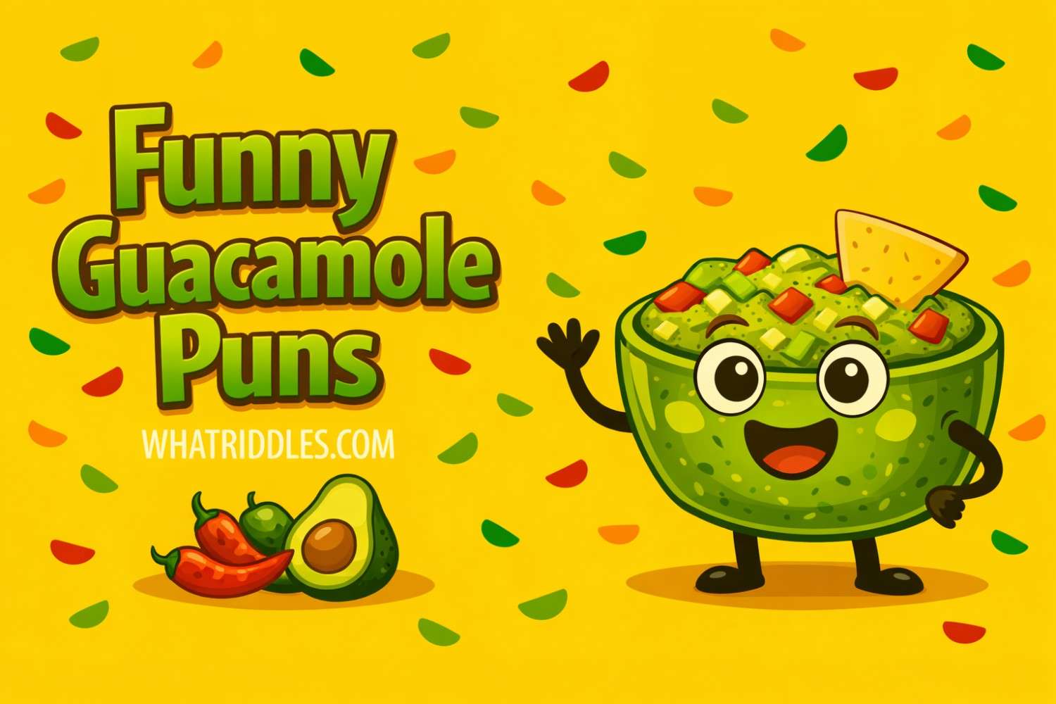 500+ Funny Guacamole Puns That Are Extra and Perfect