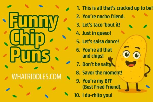 Funny Chip Puns That Are Crisp, and Seriously Snack-Worthy