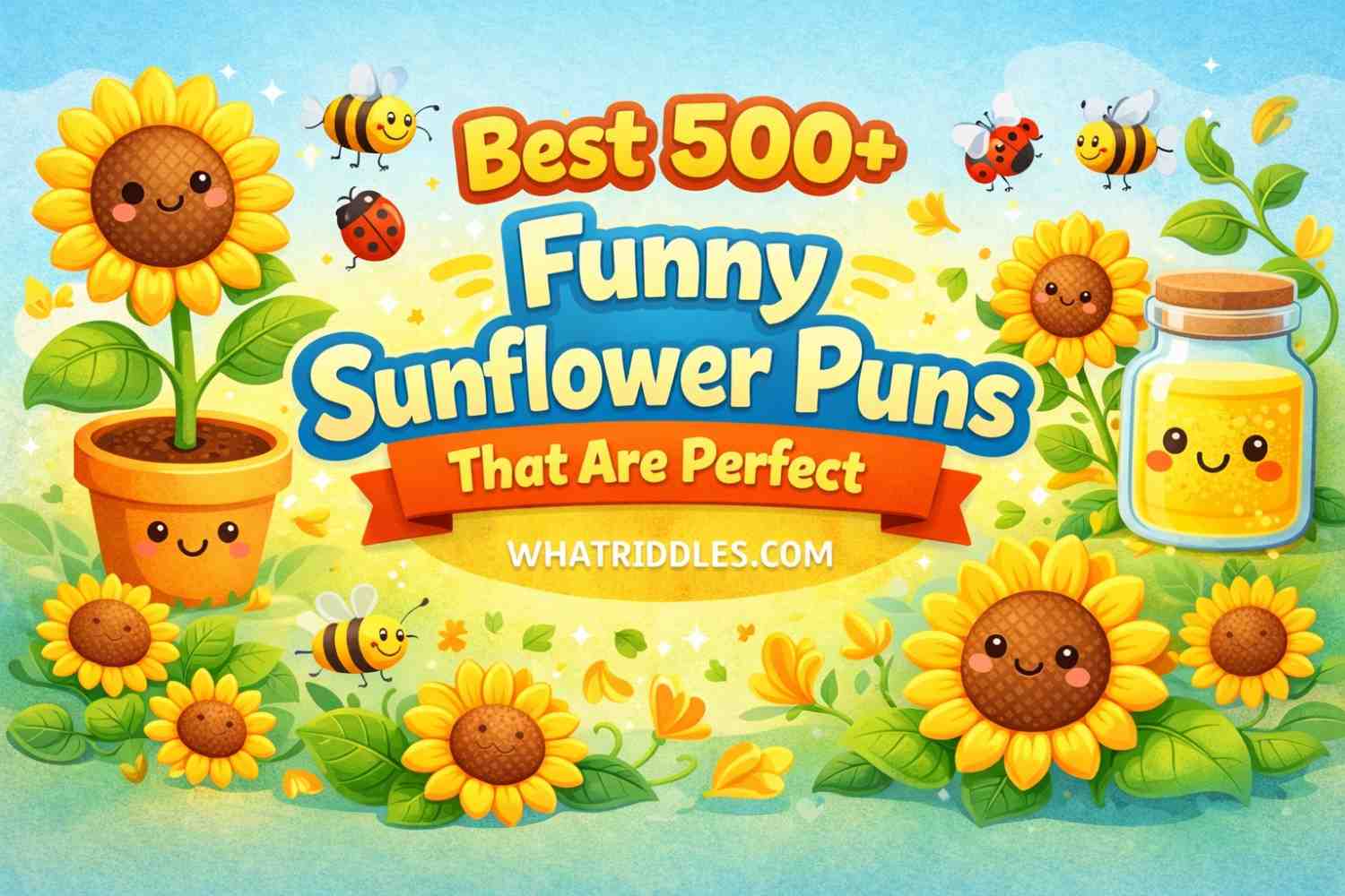 Best 500+ Funny Sunflower Puns That Are Perfect