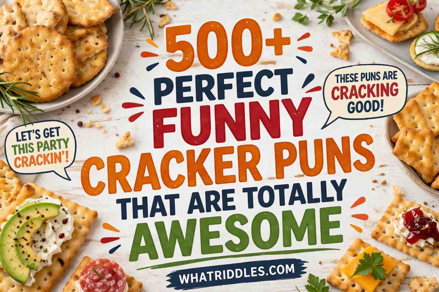 500+ Perfect Funny Cracker Puns That Are Totally Awesome