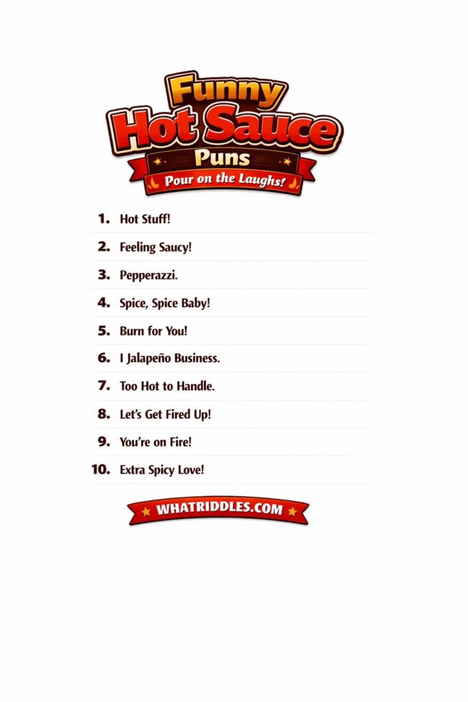 Funny Hot Sauce Puns